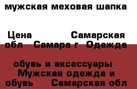 мужская меховая шапка › Цена ­ 2 300 - Самарская обл., Самара г. Одежда, обувь и аксессуары » Мужская одежда и обувь   . Самарская обл.